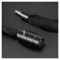 Rockbros 3230002001 bicycle lock with combination and key - black