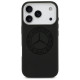 Mercedes Silicone Vintage Logo MagSafe Case for iPhone 17 Pro - Black