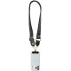 Guess Universal CBDY 4G Tether Patch Strass Metal Logo Phone Lanyard - Black