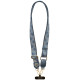 Guess Universal CBDY 4G Tether Patch Strass Metal Logo Phone Lanyard - Blue