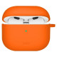 Uniq Nexo AirPods 4 + Ear Hooks Silicone case - orange