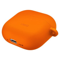 Uniq Nexo AirPods 4 + Ear Hooks Silicone case - orange