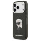 Karl Lagerfeld IML Aquarelle Karl & Logo MagSafe Case for iPhone 17 Pro - Black