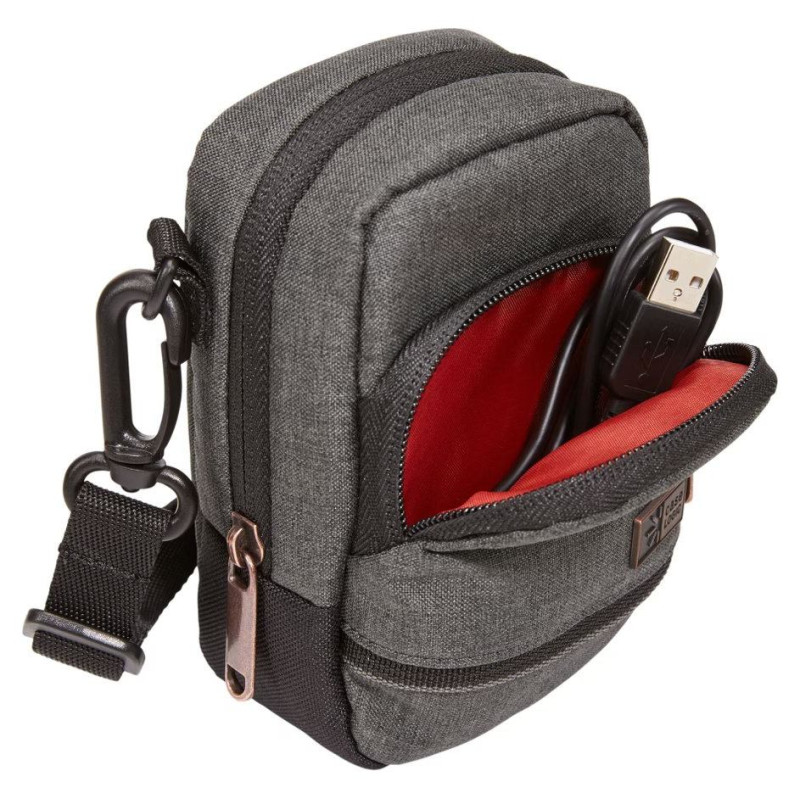 Case Logic 5278 Era compact camera pouch CECS-101 Obsidian black