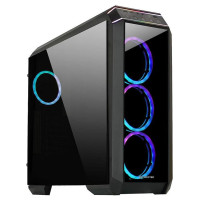 Chieftec Case|CHIEFTEC|ATX/micro ATX/Mini-ITX|Black|Midi Tower|PC|GP-02B-UC-OP