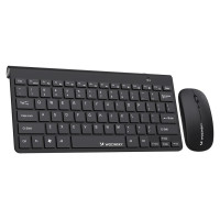 Wozinsky Wireless Keyboard + Compact Mouse Set - Black