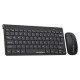 Wozinsky Wireless Keyboard + Compact Mouse Set - Black