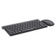 Wozinsky Wireless Keyboard + Compact Mouse Set - Black