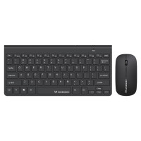 Wozinsky Wireless Keyboard + Compact Mouse Set - Black
