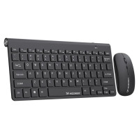 Wozinsky Wireless Keyboard + Compact Mouse Set - Black