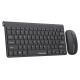 Wozinsky Wireless Keyboard + Compact Mouse Set - Black