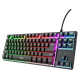 Trust KEYBOARD USB GXT833 THADO TKL/ENG BLACK 25886 TRUST