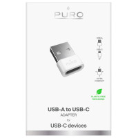 Puro USB-C - USB-A Adapter - White