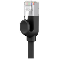 Baseus High Speed ​​flat Ethernet CAT6 RJ45 network cable 1m - black
