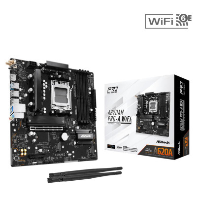 Asrock MB AMD A620A SAM5 MATX/A620AM PRO-A WIFI ASROCK