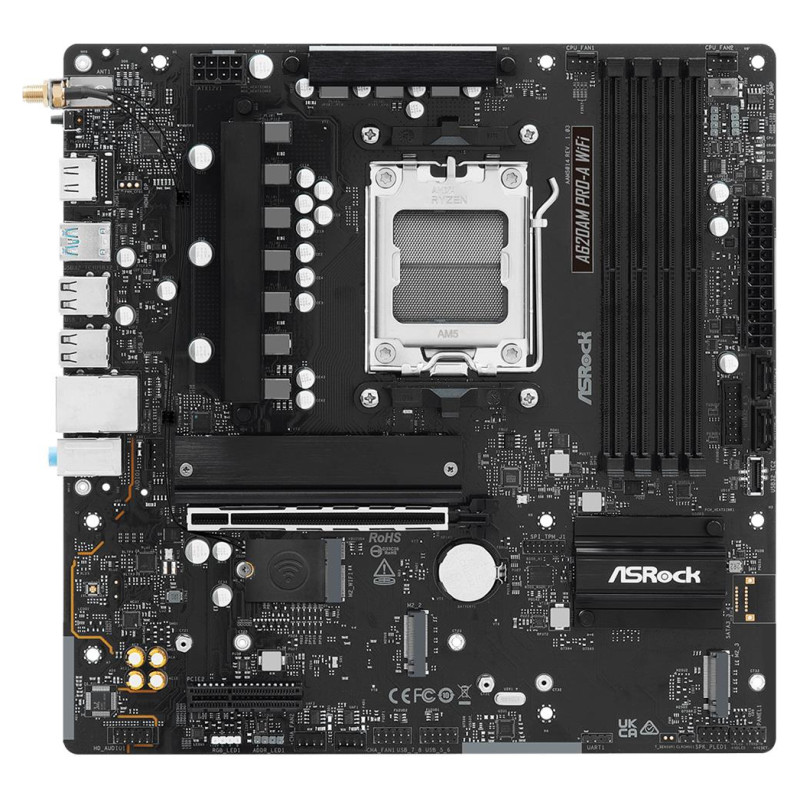 Asrock MB AMD A620A SAM5 MATX/A620AM PRO-A WIFI ASROCK