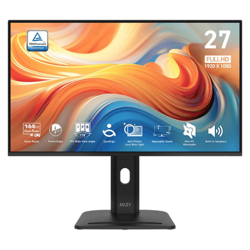 MSI LCD Monitor|MSI|PRO MP275PG E14|27"|Business|Panel IPS|16:9|144 Hz|1 ms|Speakers|PROMP275PGE14