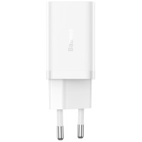 Baseus GaN5 Pro 40W 2xUSB-C Wall Charger - White