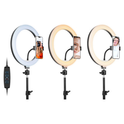 Tracer 46745 LED Ring Lamp 30cm with 210cm tripod
