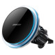 Joyroom car phone holder with Qi 15W inductive charger (MagSafe compatible) for air vent, silver (JR-ZS291)
