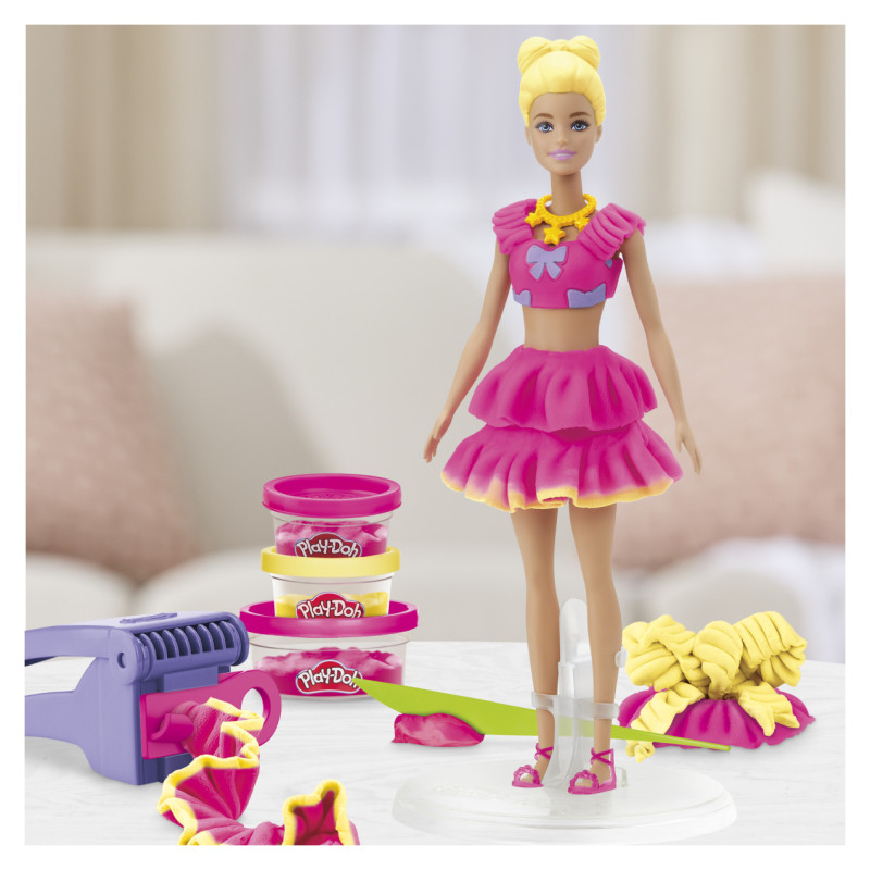 Play-Doh BARBIE Rotaļu komplekts Ruffles and Bows