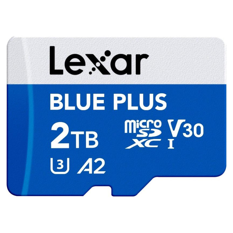 Lexar MEMORY MICRO SDXC 2TB UHS-I/W/A LMSBLPL002T-BNANG LEXAR