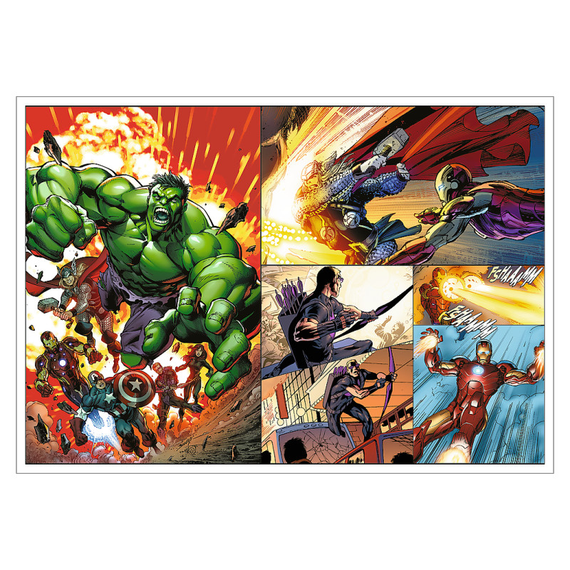 Trefl AVENGERS Pužļu komplekts 4x250 gab.