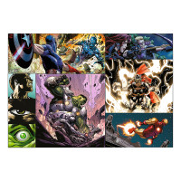 Trefl AVENGERS Pužļu komplekts 4x250 gab.