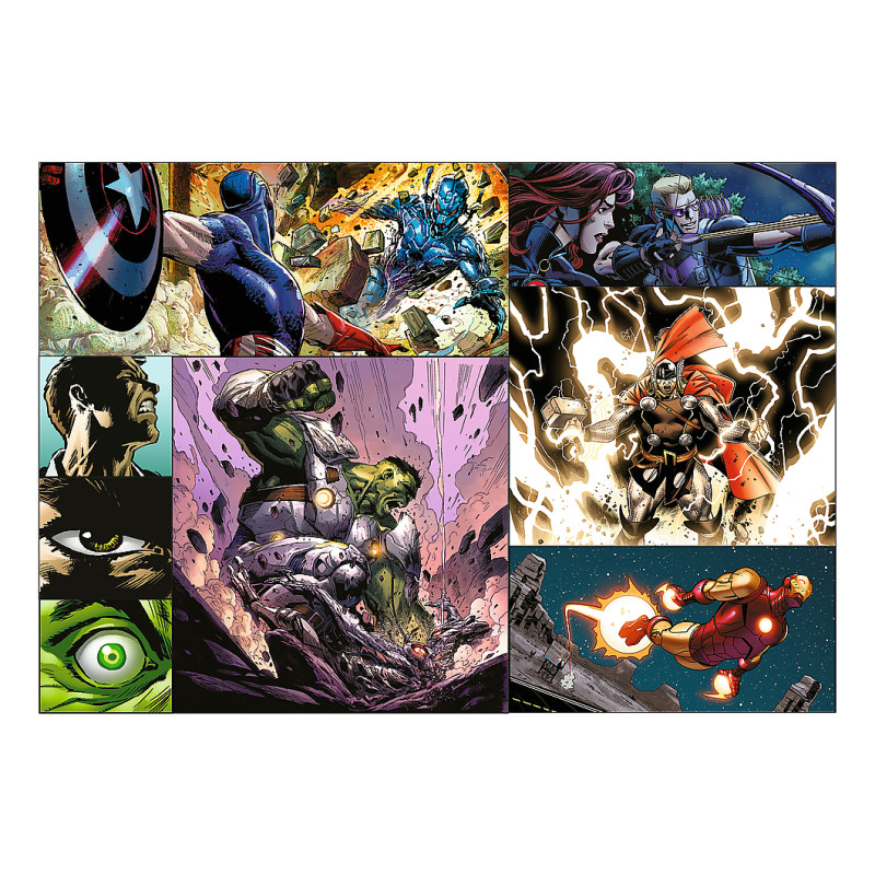 Trefl AVENGERS Pužļu komplekts 4x250 gab.