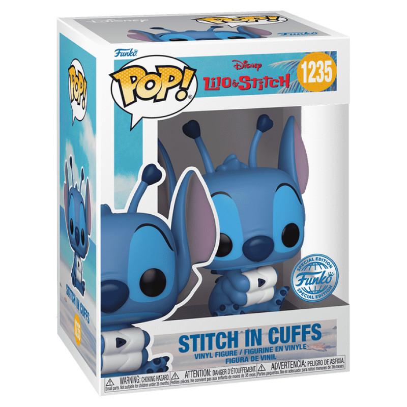 Funko POP! Vinila figūra: Disney: Lilo & Stitch - Stitch (Cuffs)