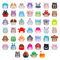 Squishmallows SQUISH-A-LONGS figūriņas, 2-paka necaurspīdīgā iepakojumā, 2,5&nbsp;cm