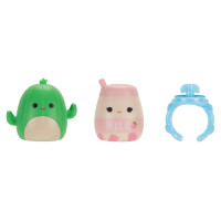 Squishmallows SQUISH-A-LONGS figūriņas, 2-paka necaurspīdīgā iepakojumā, 2,5&nbsp;cm