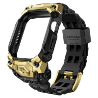 Supcase Unicorn Beetle Ore Case for Apple Watch 10/11 (46 mm) - Black and Gold