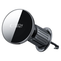 Tech-Protect mm15W-V10 Magnetic MagSafe Car Holder for Cockpit/Windshield/Air Vent - Black