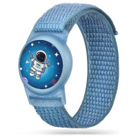 Tech-Protect Nylon Strap for Apple AirTag 1/2 - Blue