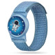 Tech-Protect Nylon Strap for Apple AirTag 1/2 - Blue