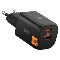 Spigen Essential EE352EU USB-C / USB-A 35W Wall Charger - Black