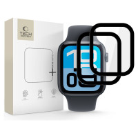 Tech-Protect Glass Flex+ 2-pack for Apple Watch 44mm - black