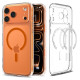 Spigen Ultra Hybrid MagSafe Case for iPhone 17 Pro Max - Clear Orange