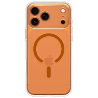 Spigen Ultra Hybrid MagSafe Case for iPhone 17 Pro Max - Clear Orange