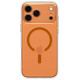 Spigen Ultra Hybrid MagSafe Case for iPhone 17 Pro Max - Clear Orange