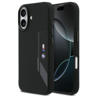 BMW M Silicon Vertical Logo MagSafe Case for iPhone 17 - Black