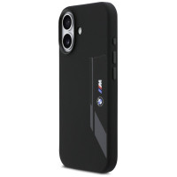 BMW M Silicon Vertical Logo MagSafe Case for iPhone 17 - Black