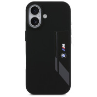 BMW M Silicon Vertical Logo MagSafe Case for iPhone 17 - Black