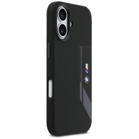 BMW M Silicon Vertical Logo MagSafe Case for iPhone 17 - Black