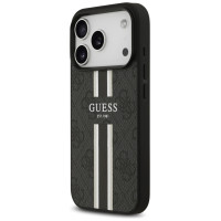 Guess 4G Printed Stripes MagSafe case for iPhone 17 Pro - black