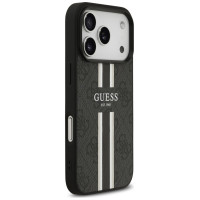 Guess 4G Printed Stripes MagSafe case for iPhone 17 Pro - black
