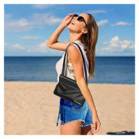 Wozinsky WWS-01 Waterproof PVC Waist Bag - Black