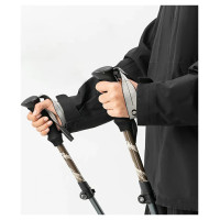 Qunature Nordic Walking Trekking Pole Aluminum 110 - 130 cm 1 pc. - Brown