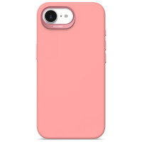 Decoded Silicone Backcover with MagSafe for iPhone 16e - Pink